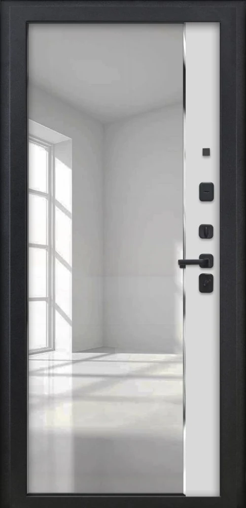 Входная дверь ДвериПРО L-43 ФЛЗ-618 белый матовый DPRO220890 внутренняя сторона