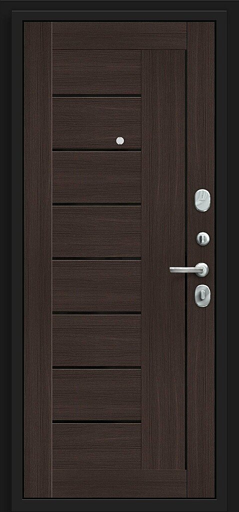 Фото Входная дверь Модерн Kale Almon/Wenge Veralinga BR4587 внутренняя сторона